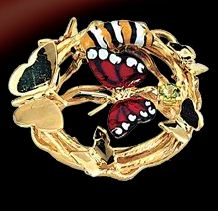 Monarch Butterfly ring