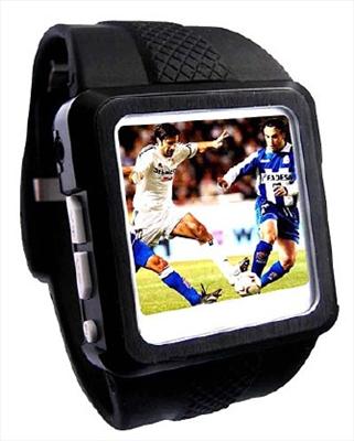orologio media player con display oled