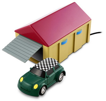Micro macchina radiocomandata con garage USB 