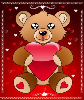 Heart bear