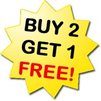 buy 2 get one free
