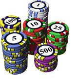 50 Casino Coins