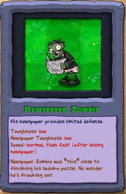 Newspaper Zombie