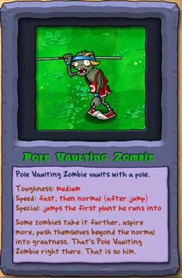 Pole Vaulting Zombie