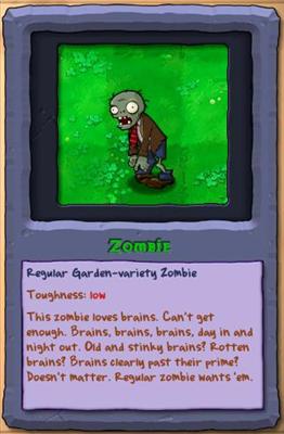 Regular Garden Variety Zombie