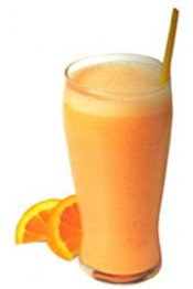 orange smoothie