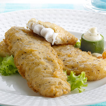 Tempura Black Pepper Fish Fillets