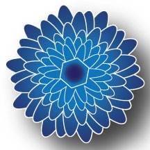 Ruffles-blue