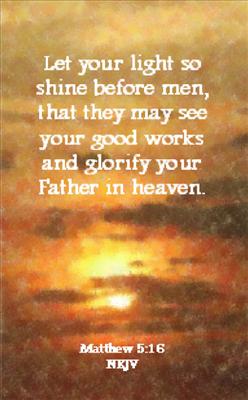 Let your Light Shine