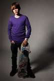 justin+ skateboard