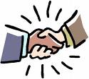 a handshake