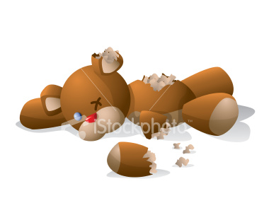 Dead teddy