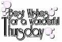 Thursday