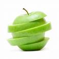 Green Apple sliced