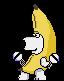 Brian in banana costume