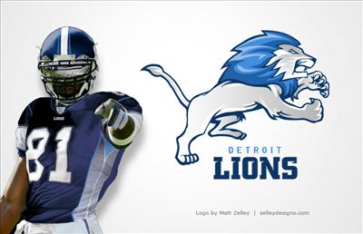 Detroit lions (new logo)