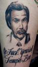 ron tattoo