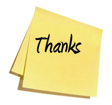 Thanks
