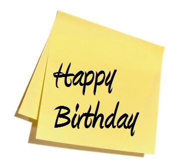 Happy Birthday