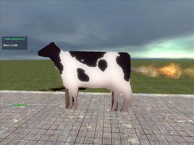 FARTING COW