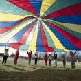 High in the sky parachute