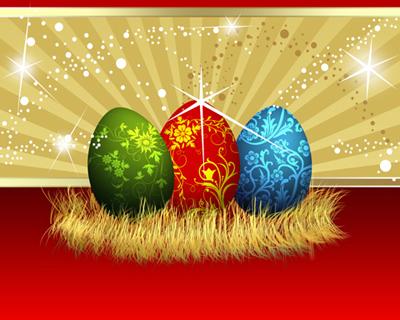 3 easter eggs