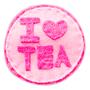 badge I love Tea