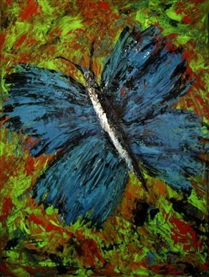Farfalla blu