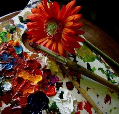 La tavolozza di miei colori