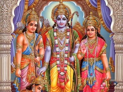 Rama, Sita, Laxman