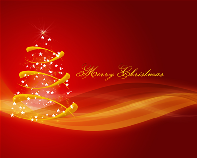 Red Christmas Background