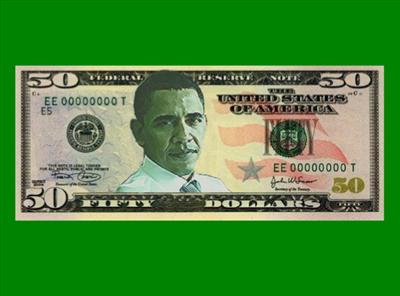 Obama $50 Bill