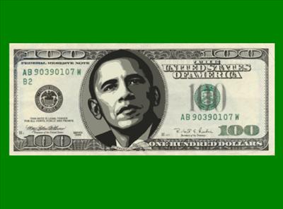 Obama $100 Bill