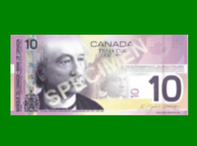 10 Dollar Bill (Canadian)