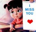 I Miss You Card