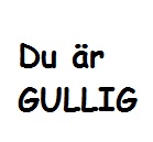 Gullig-stämpel