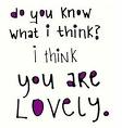 Lovely