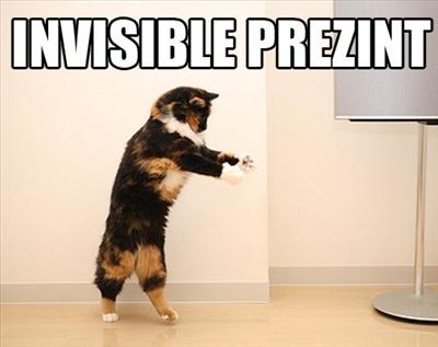 Invisible \"Prezint\"