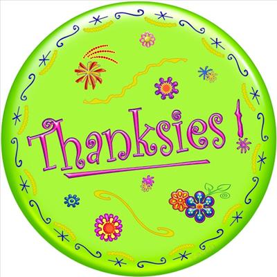 Thanksies!