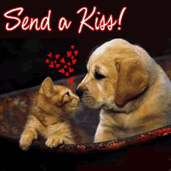 send a kiss