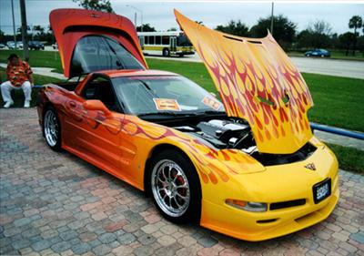 Firey Car