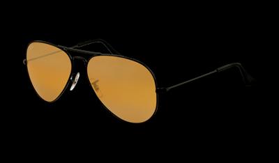 RB3025 large metel aviator