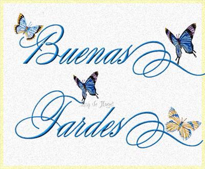 buenas tardes
