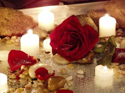 Rose_candle 