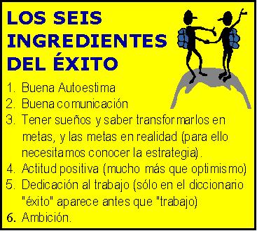 Los 7 Ingredientes del Exito