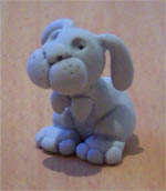Blue Tac Dog