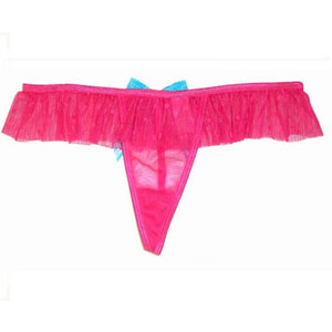 Pink thong