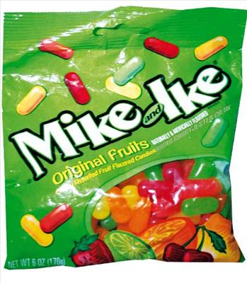 MIKE AND IKE JELLY FRUIT CANDY
