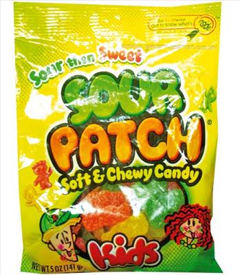 SOUR PATCH KIDS SOFT AND CHEWY CANDY