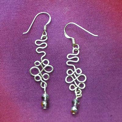 Squiggles earrings